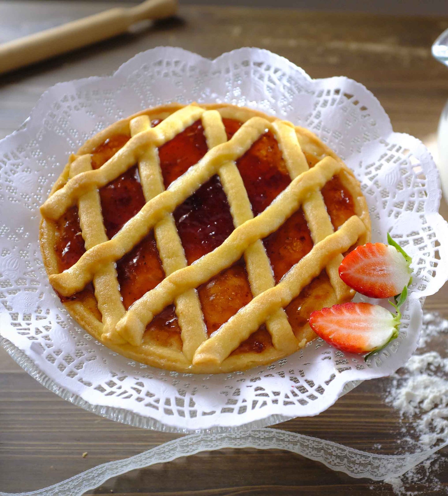 Crostata alla fragola 320 g