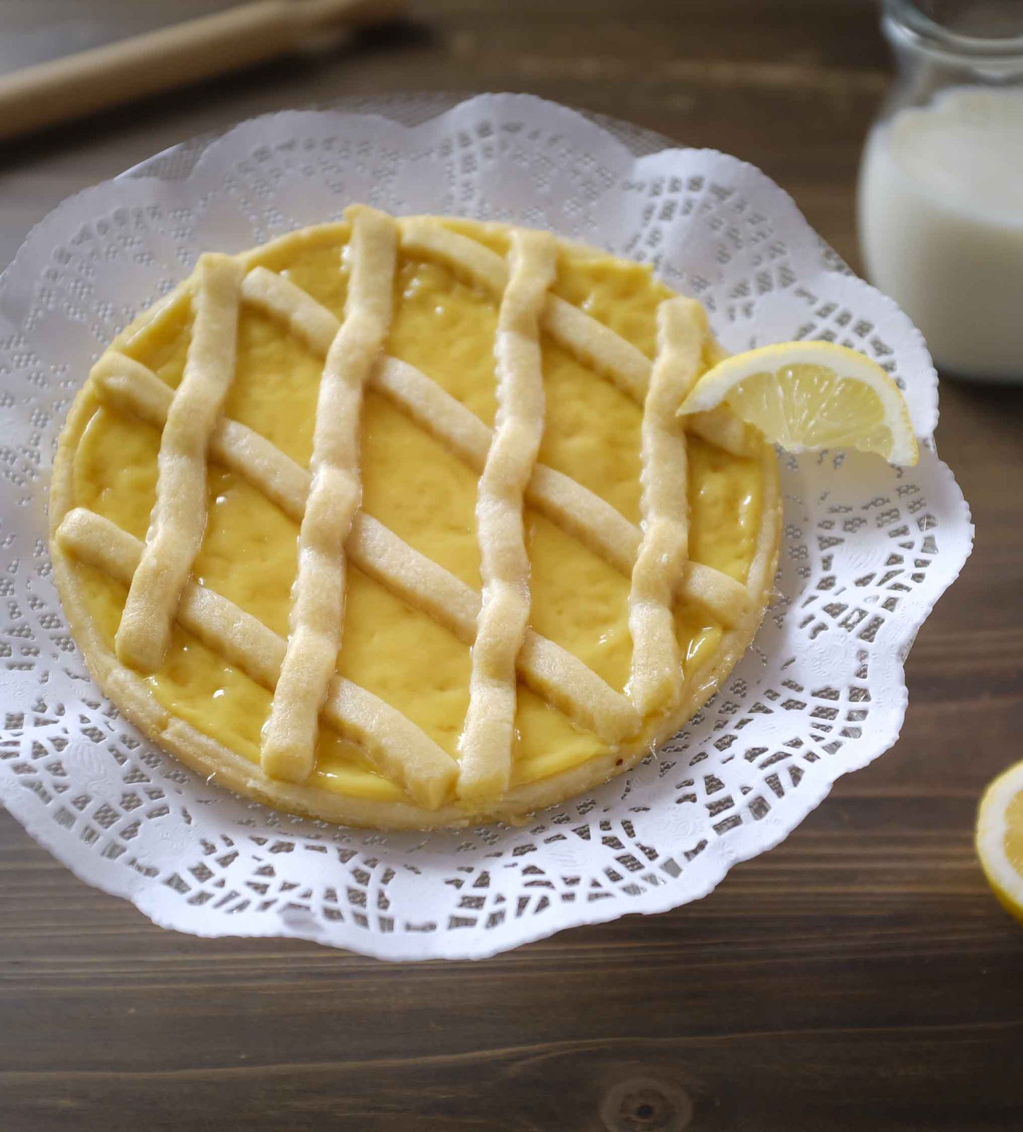 Crostata alla crema limone 320 g