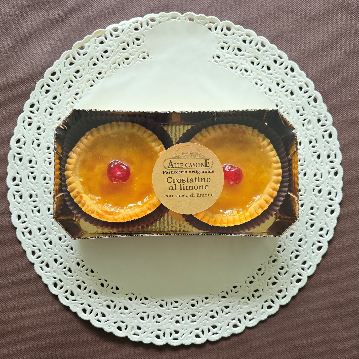 Crostatine crema limone gr 70x2